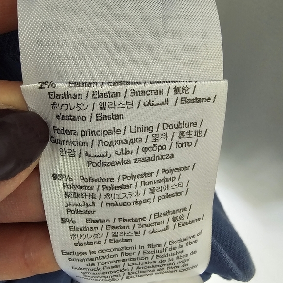 Liu Jo Jeans Blue Zipper Zip Ruffle Dress - Picture 12 of 13